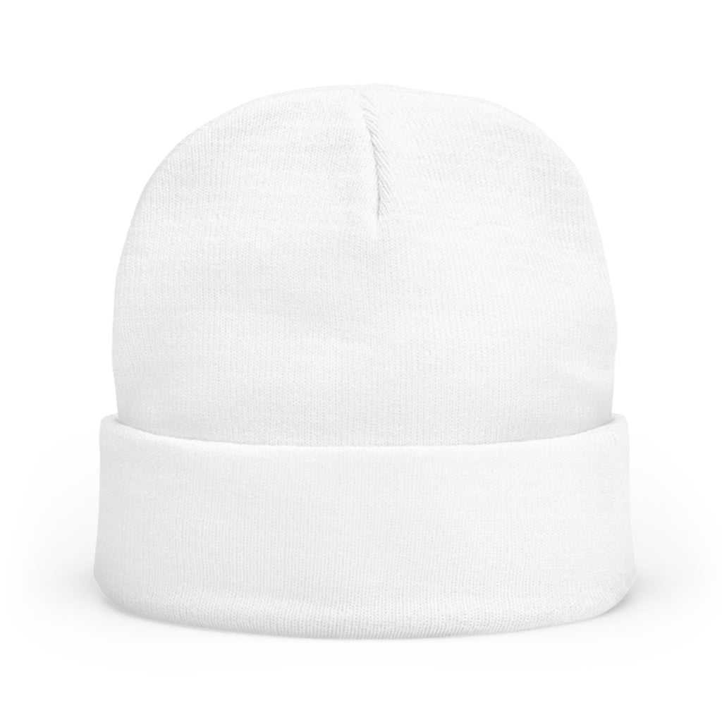 Embroidered 'Rise Nite' Graffiti Knit Beanie — Streetwear Winter Hat
