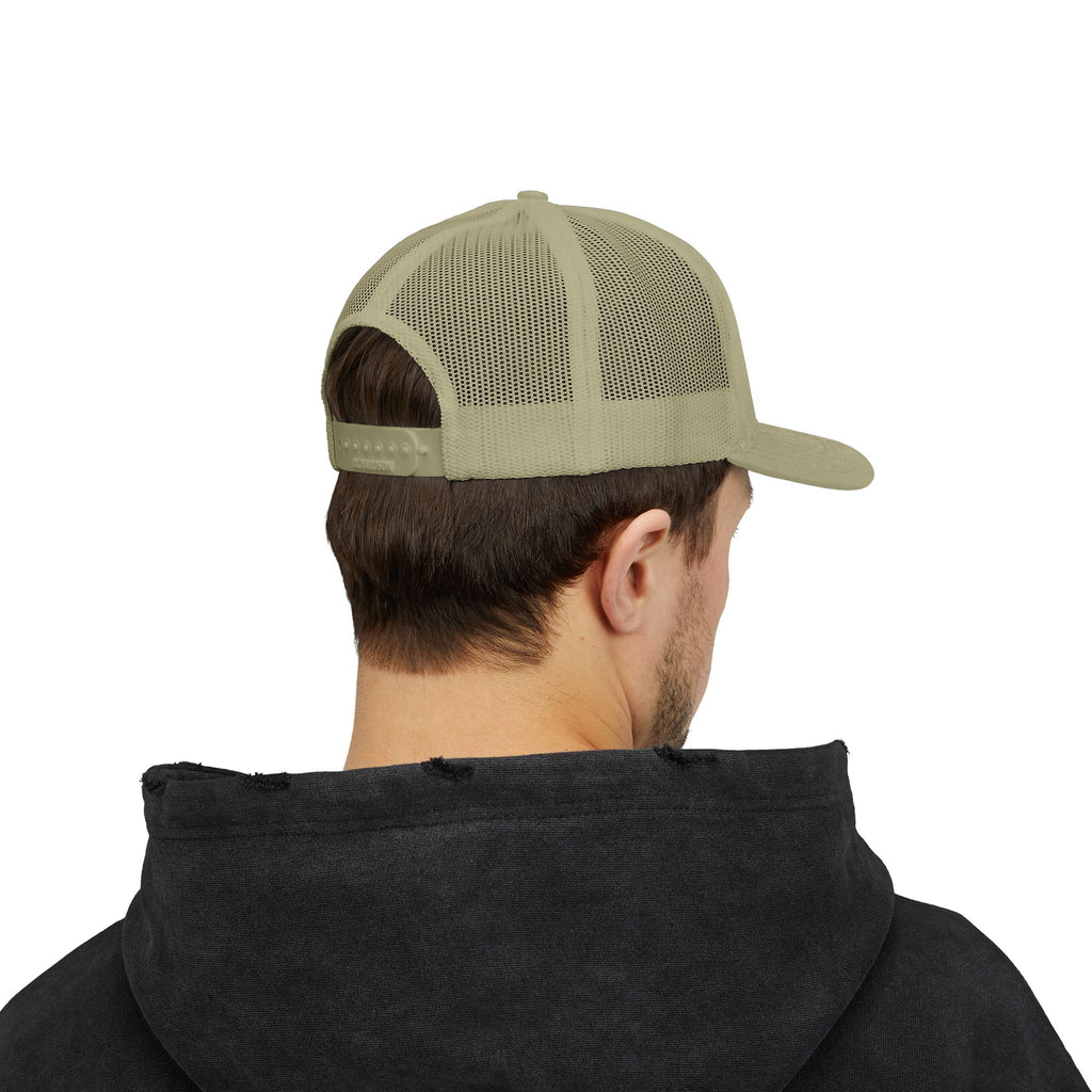 Snapback Trucker Cap — Retro Squirrel Logo Casual Baseball Hat