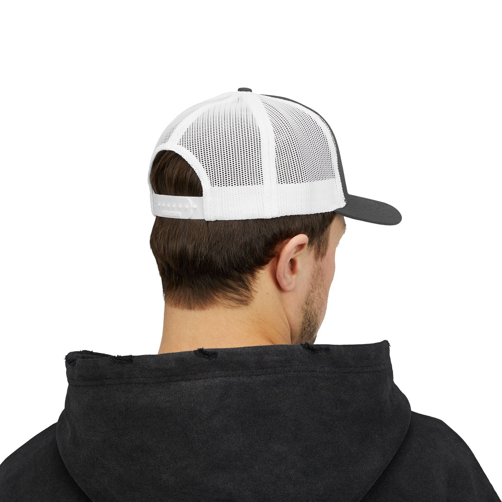 Snapback Trucker Cap — Retro Squirrel Logo Casual Baseball Hat