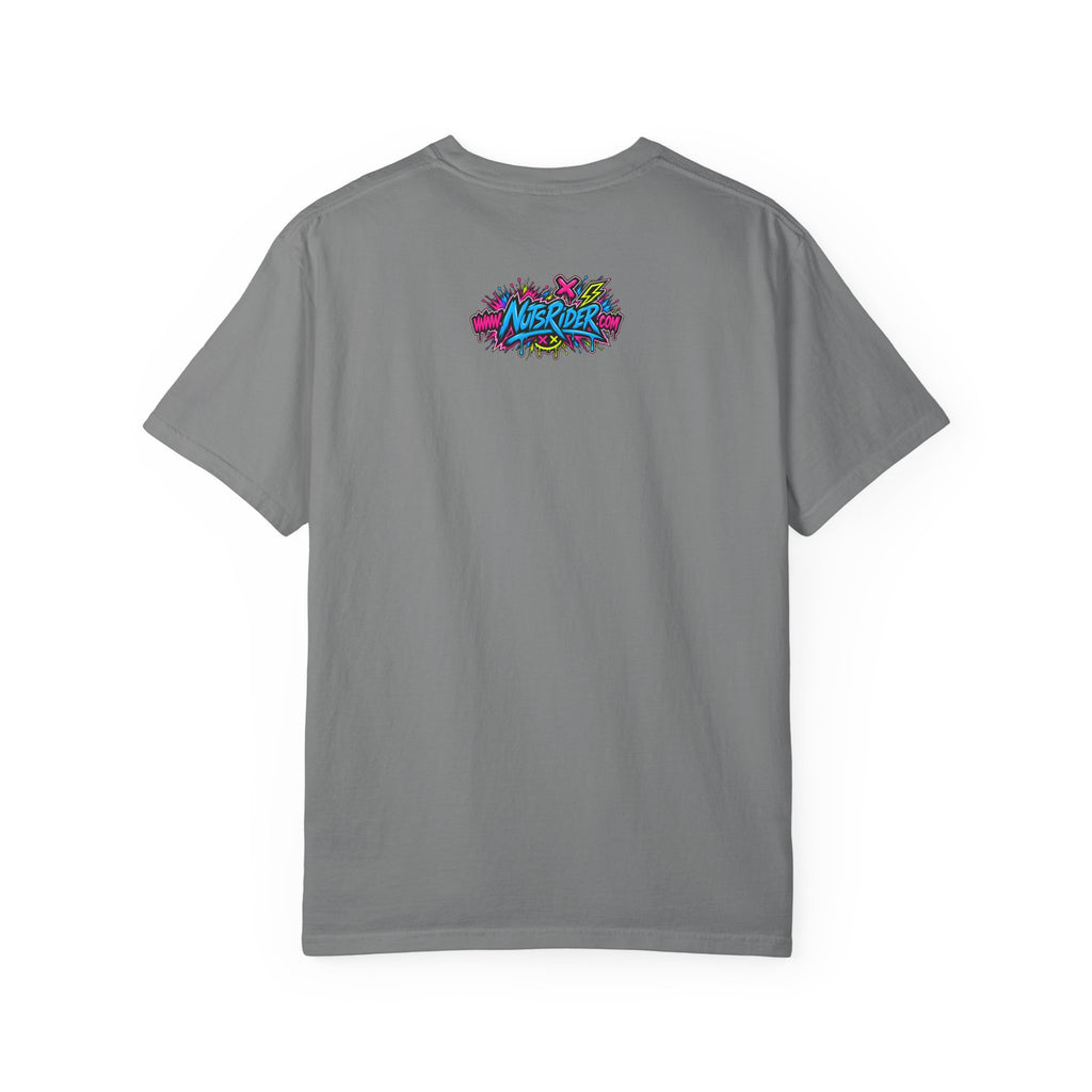 T-Shirt — 'Ride Nuts' Squirrel Scooter Graphic Tee