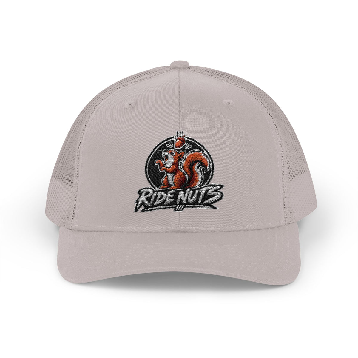 Snapback Trucker Cap — Retro Squirrel Logo Casual Baseball Hat