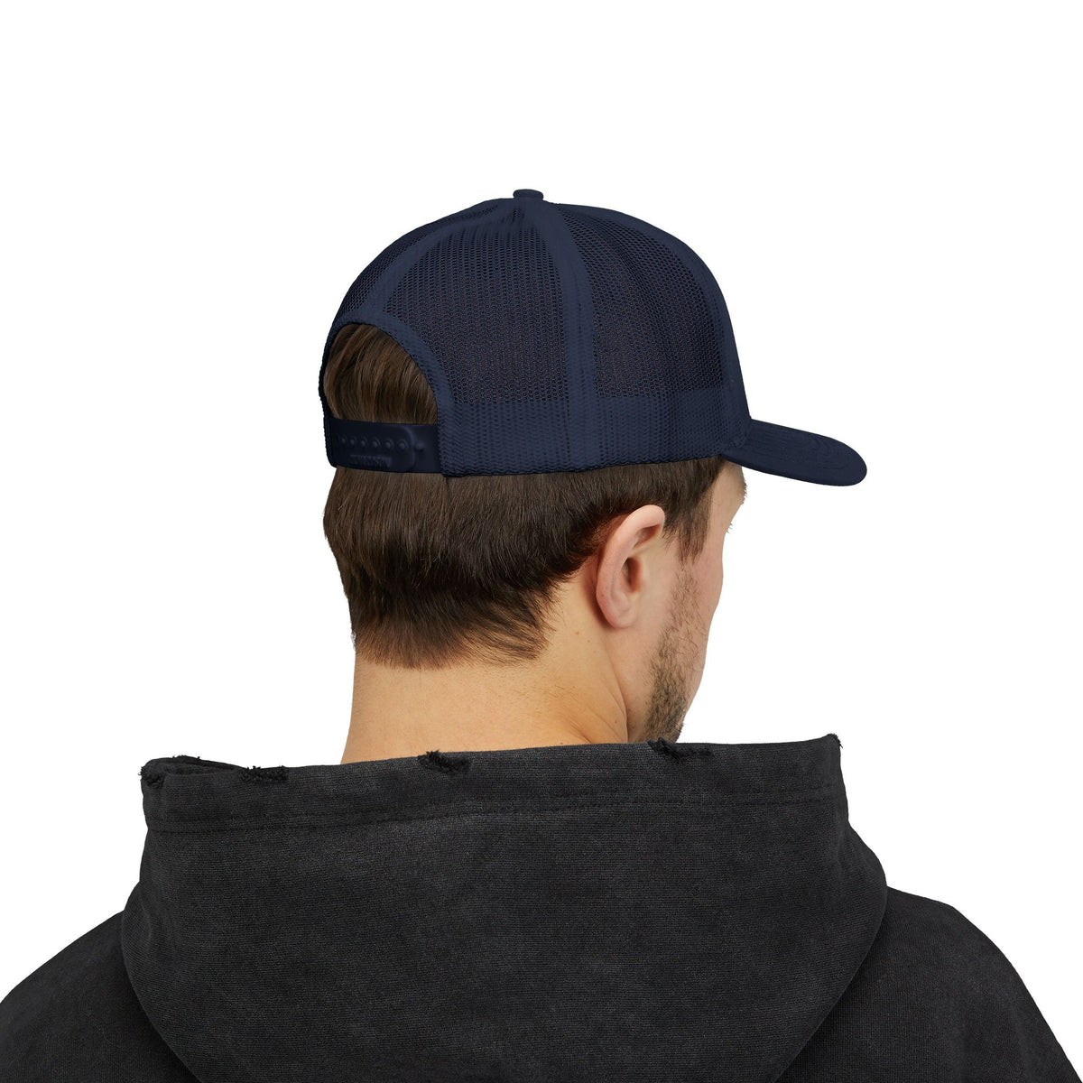 Snapback Trucker Cap — Retro Squirrel Logo Casual Baseball Hat