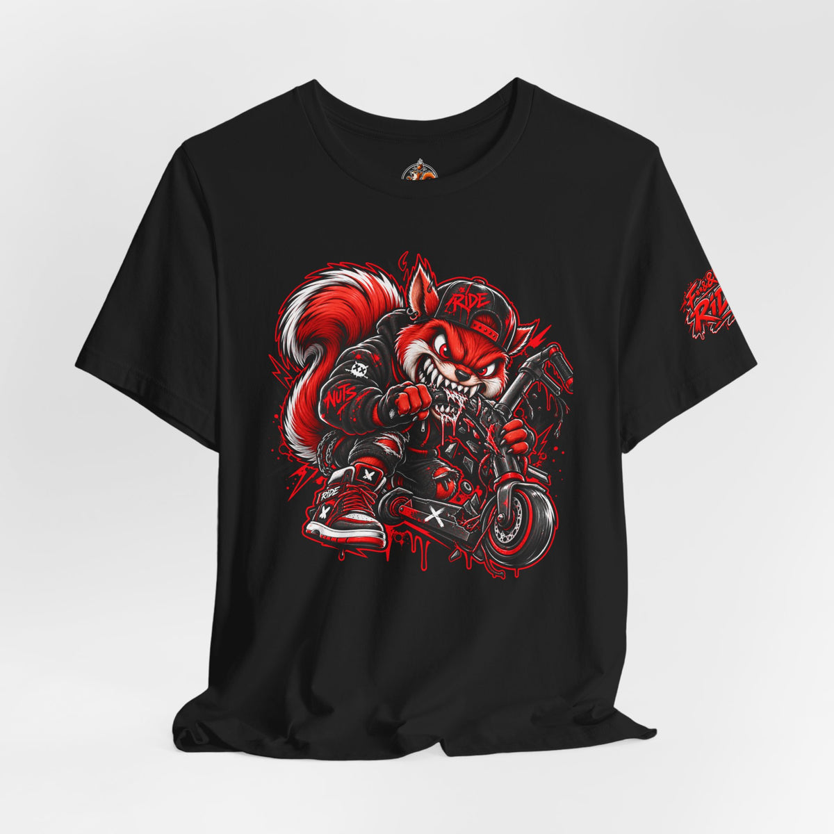 T-shirt Ride Nuts – Squirrel Rampage