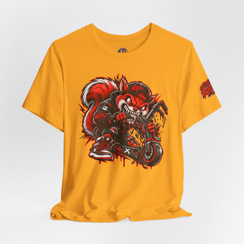 T-shirt Ride Nuts – Squirrel Rampage