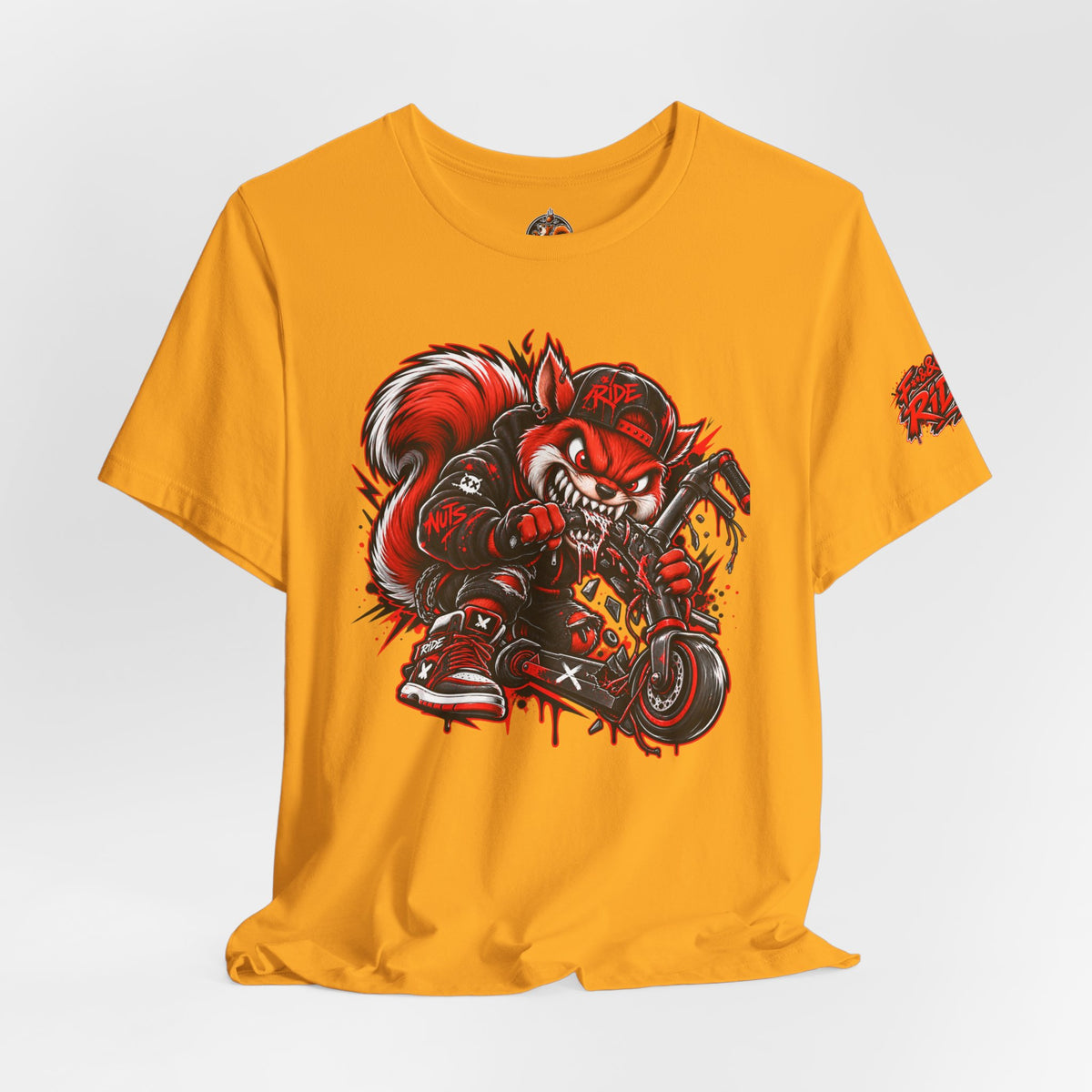 T-shirt Ride Nuts – Squirrel Rampage