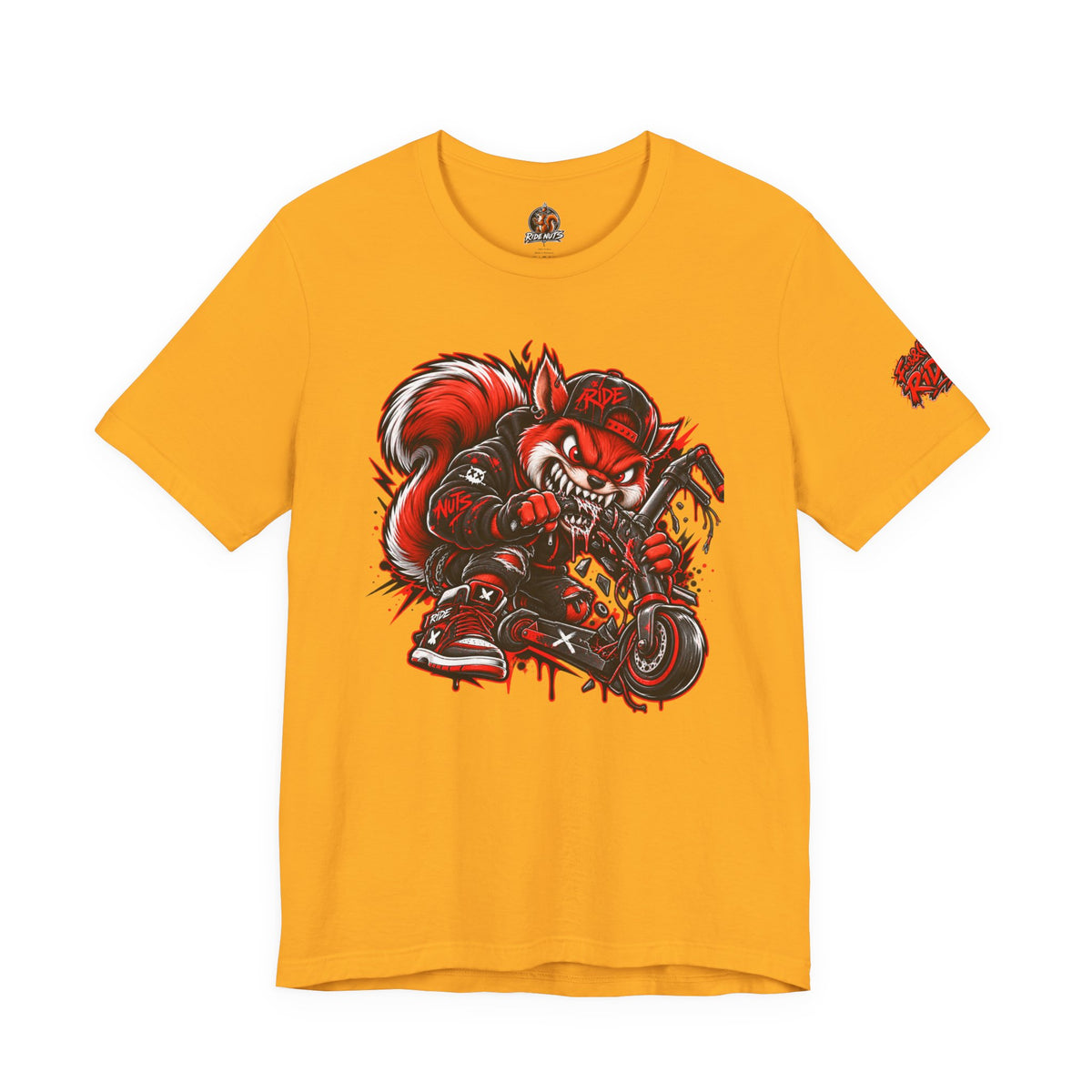 T-shirt Ride Nuts – Squirrel Rampage