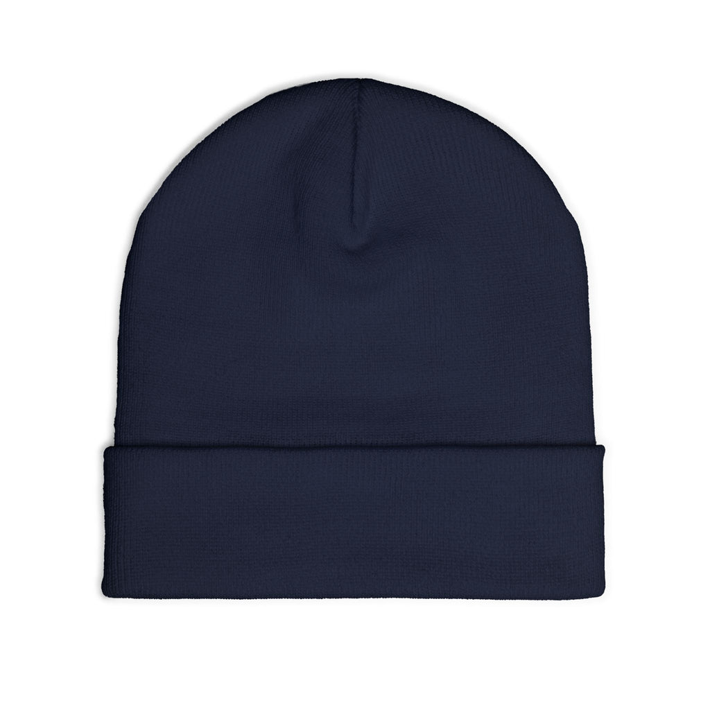 Embroidered 'Rise Nite' Graffiti Knit Beanie — Streetwear Winter Hat