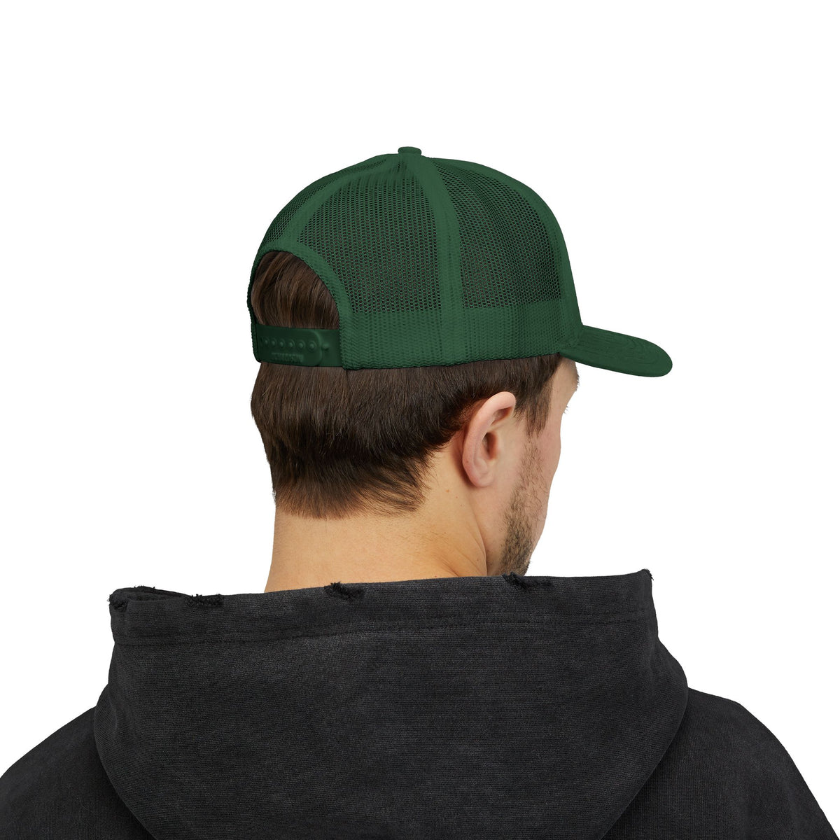 Snapback Trucker Cap — Retro Squirrel Logo Casual Baseball Hat
