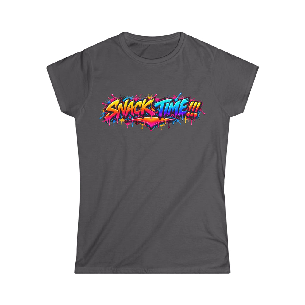 Women's Tee — Classic White Softstyle Crewneck