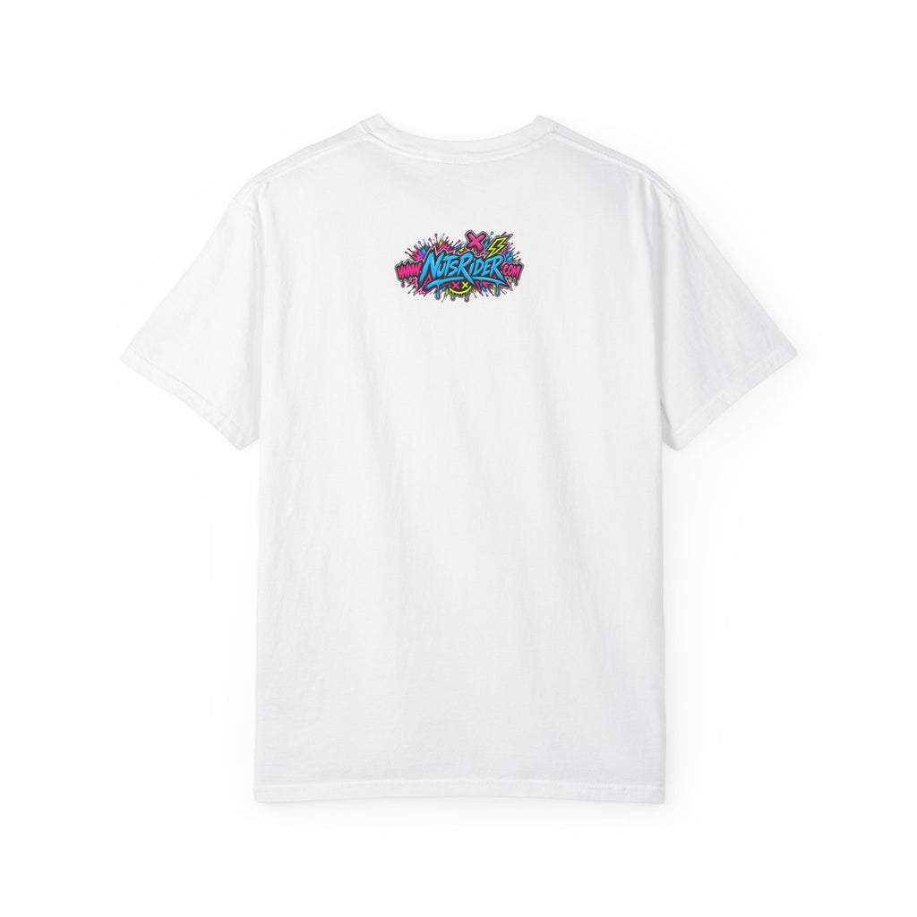 T-Shirt — 'Ride Nuts' Squirrel Scooter Graphic Tee