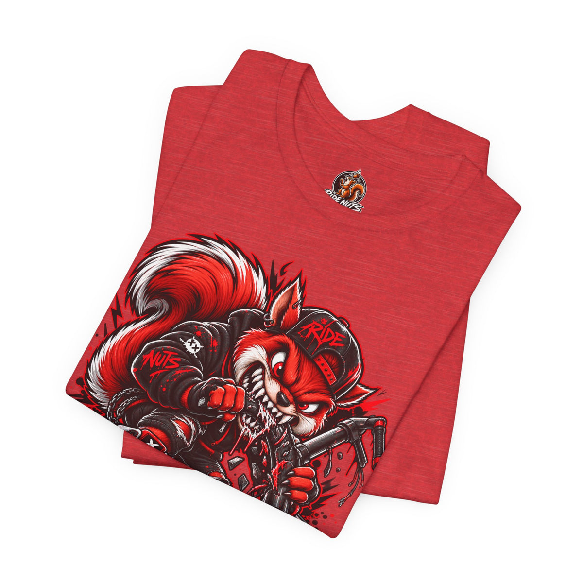 T-shirt Ride Nuts – Squirrel Rampage