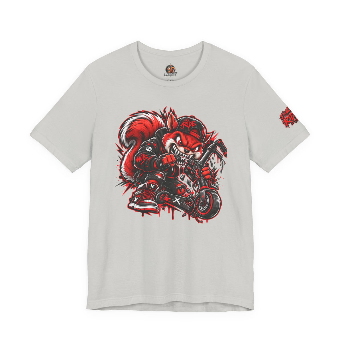 T-shirt Ride Nuts – Squirrel Rampage