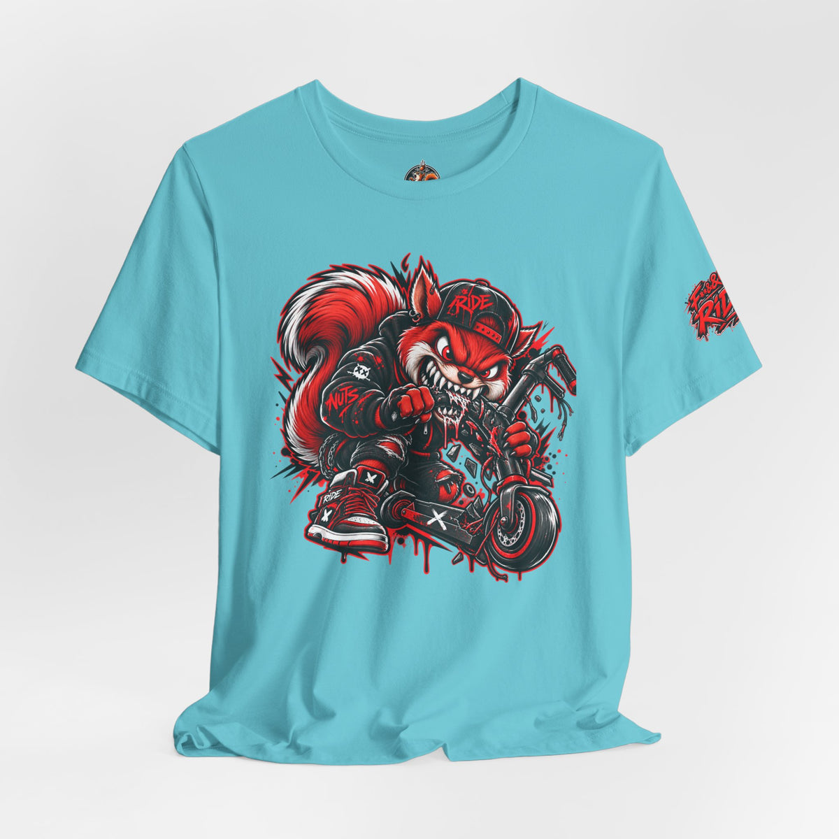 T-shirt Ride Nuts – Squirrel Rampage