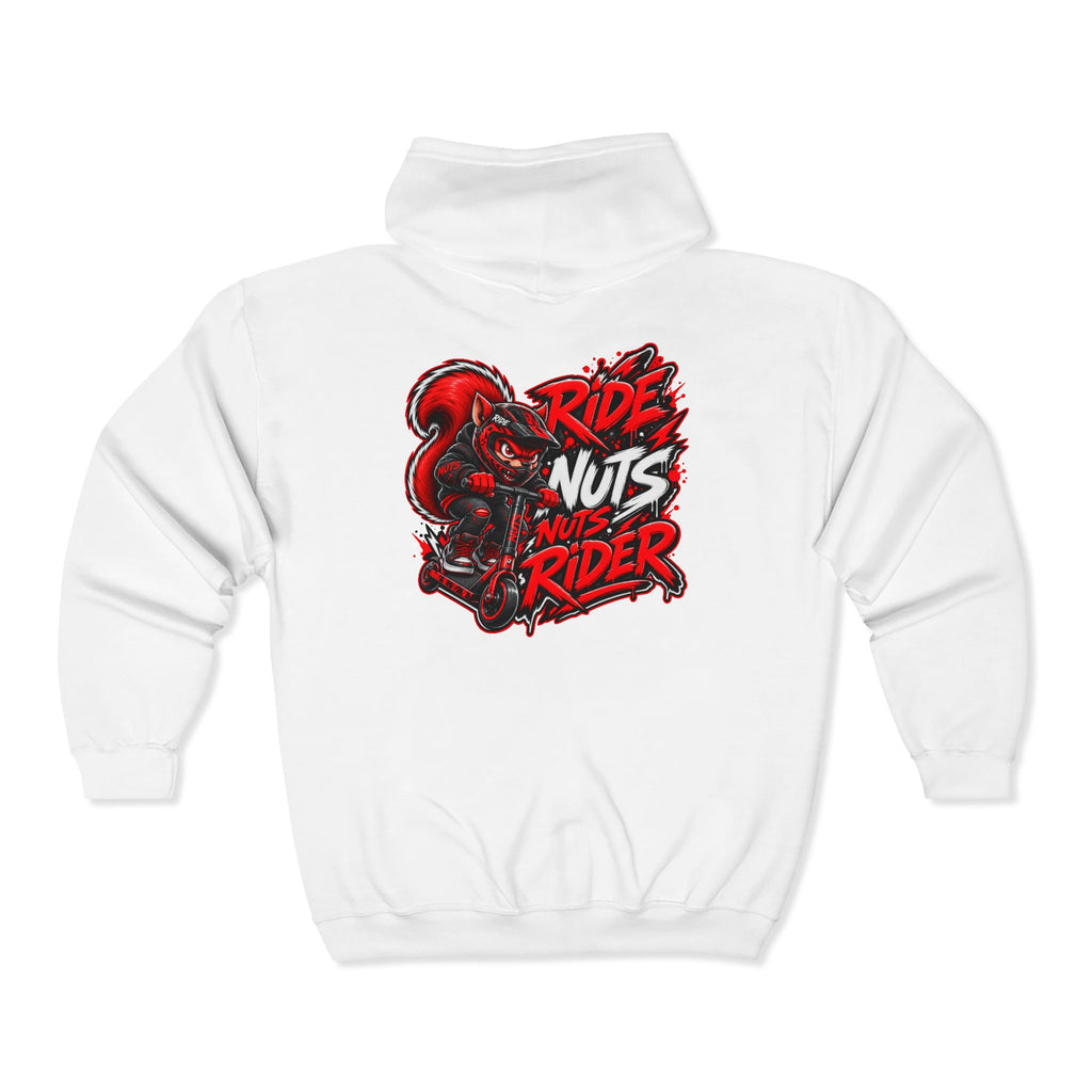 Hoodie Fucking Ride – Red & Black Street Edition