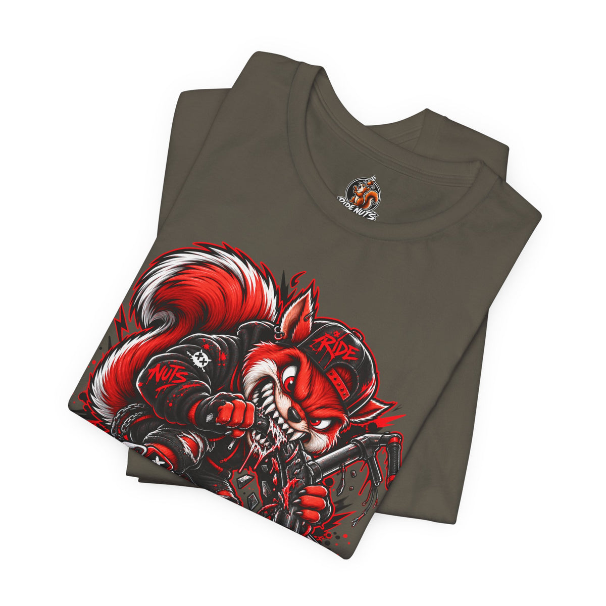 T-shirt Ride Nuts – Squirrel Rampage