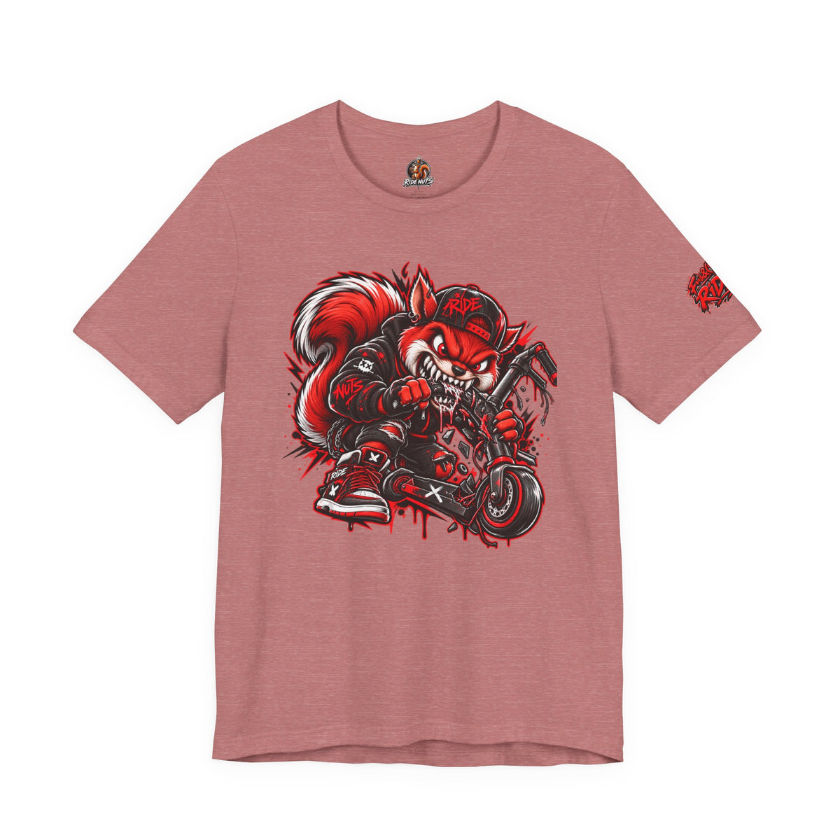 T-shirt Ride Nuts – Squirrel Rampage