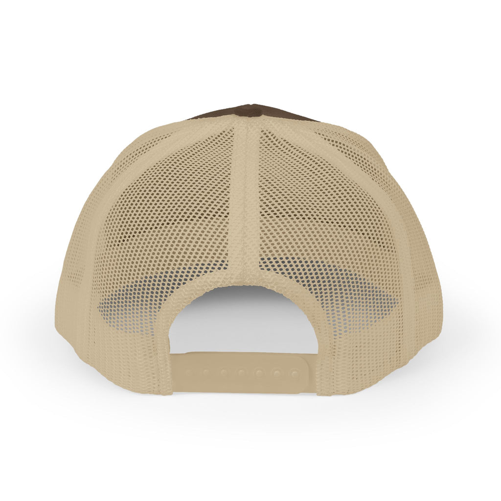 Snapback Trucker Cap — Retro Squirrel Logo Casual Baseball Hat