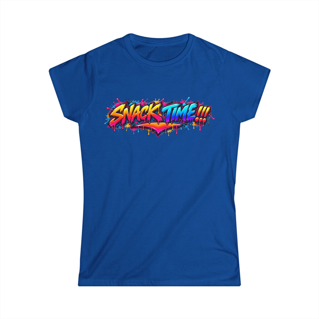 Women's Tee — Classic White Softstyle Crewneck