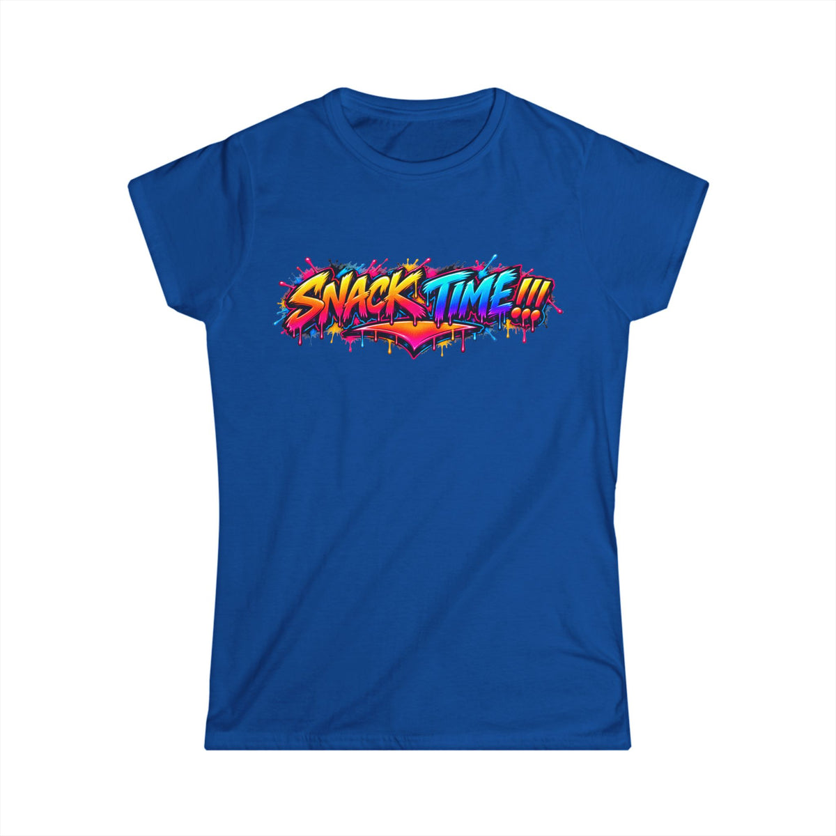 Women's Tee — Classic White Softstyle Crewneck