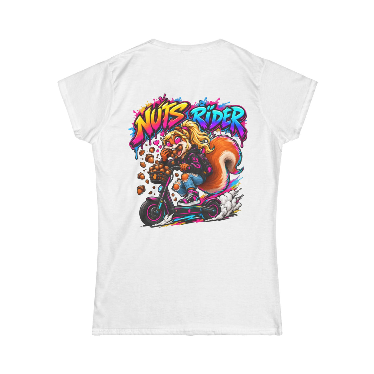 Women's Tee — Classic White Softstyle Crewneck