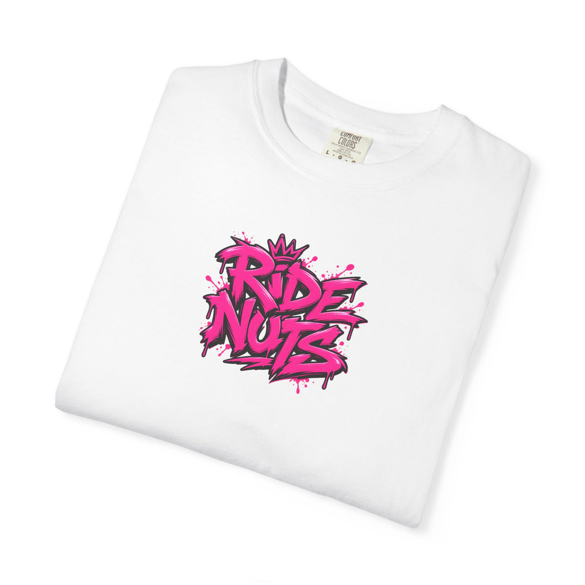 Ride Nuts Scooter T-Shirt — Graphic French Text "Rentre Moi!" Streetwear