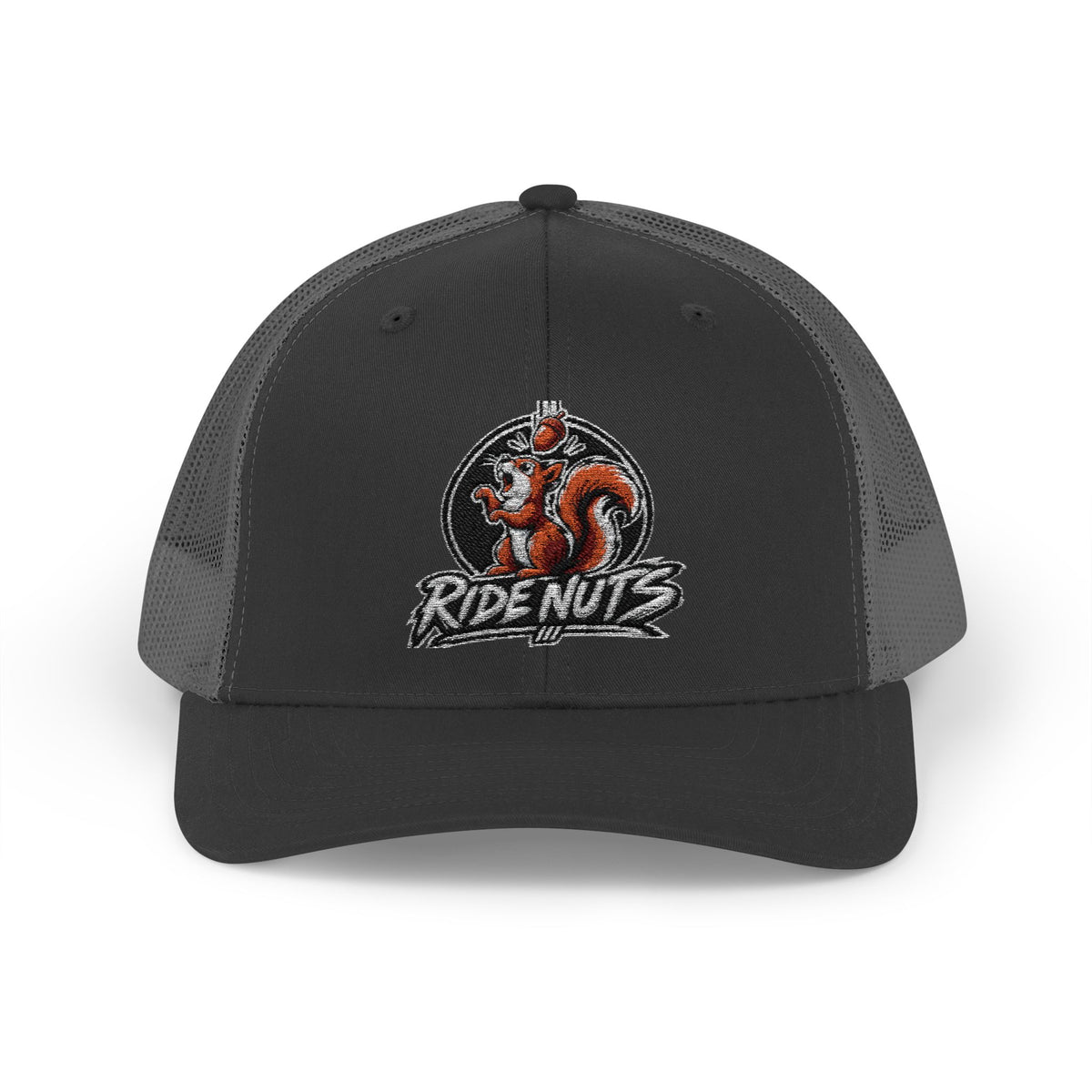 Snapback Trucker Cap — Retro Squirrel Logo Casual Baseball Hat