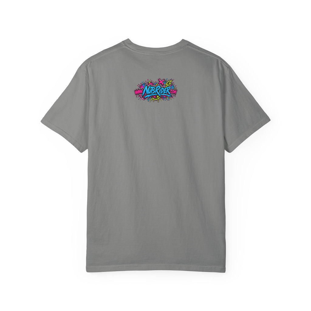 T-Shirt — 'Ride Nuts' Squirrel Scooter Graphic Tee
