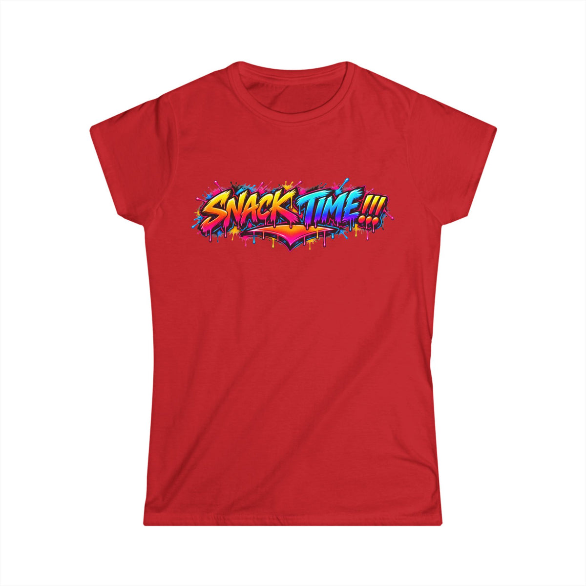 Women's Tee — Classic White Softstyle Crewneck