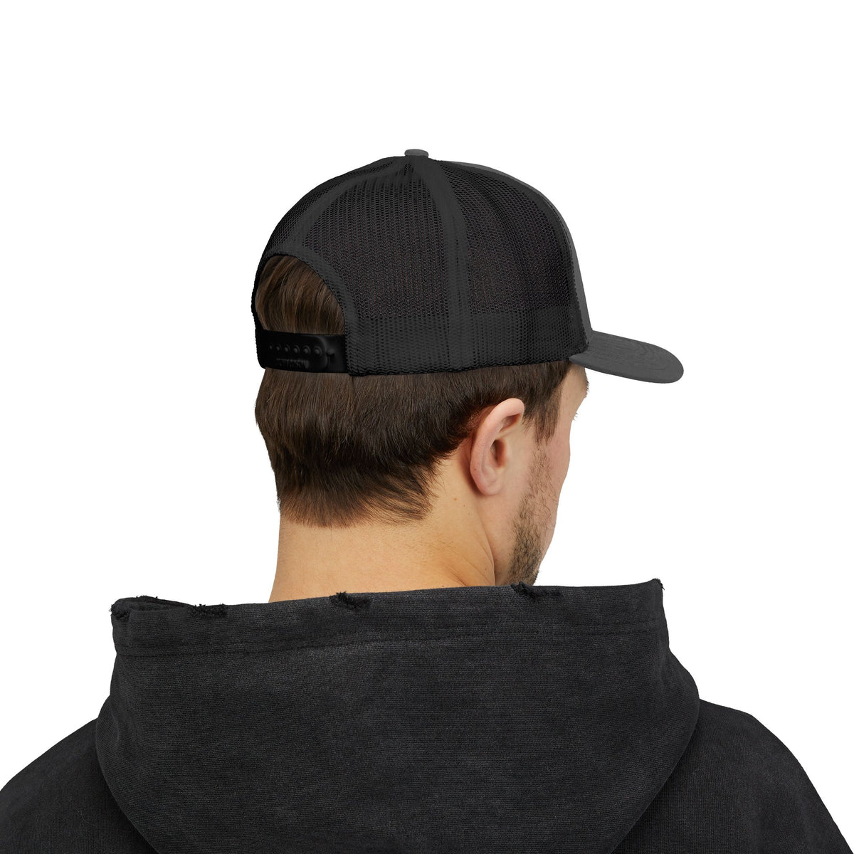 Snapback Trucker Cap — Retro Squirrel Logo Casual Baseball Hat