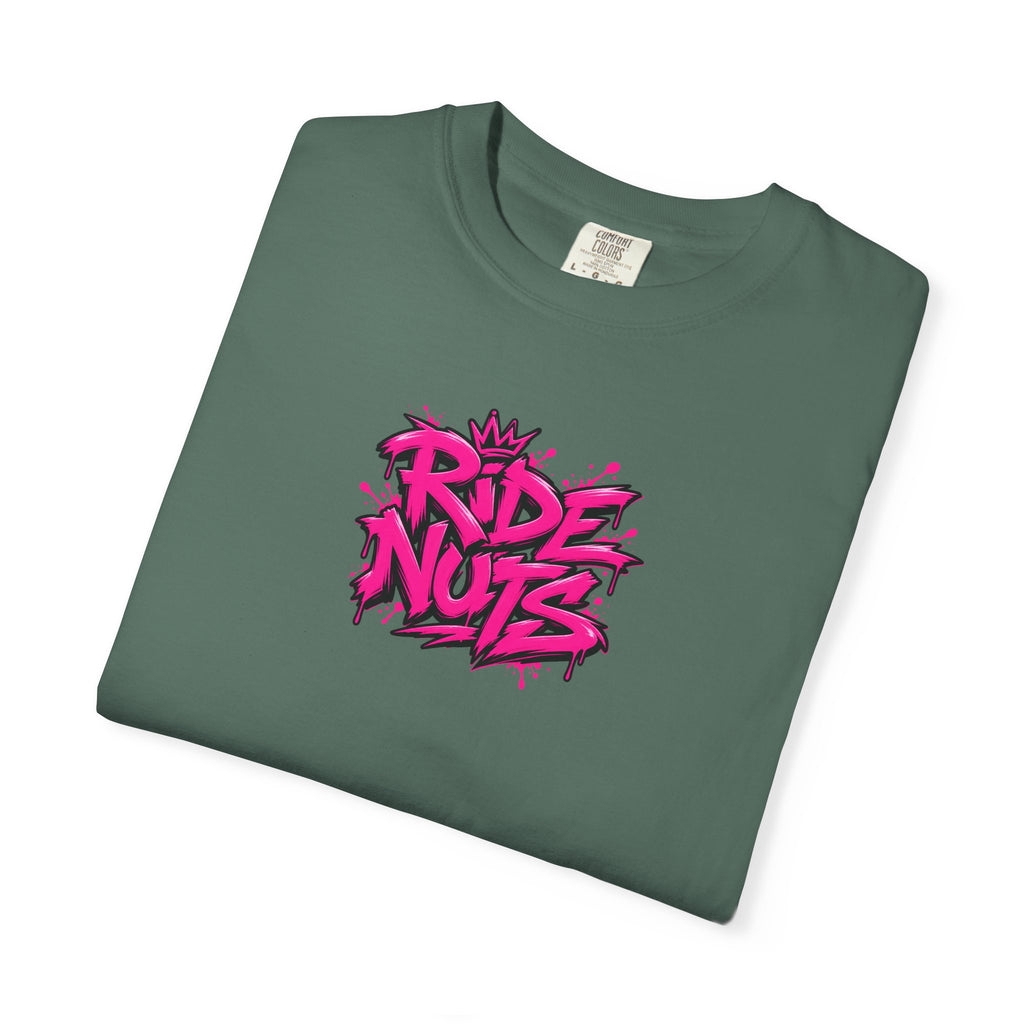 Ride Nuts Scooter T-Shirt — Graphic French Text "Rentre Moi!" Streetwear
