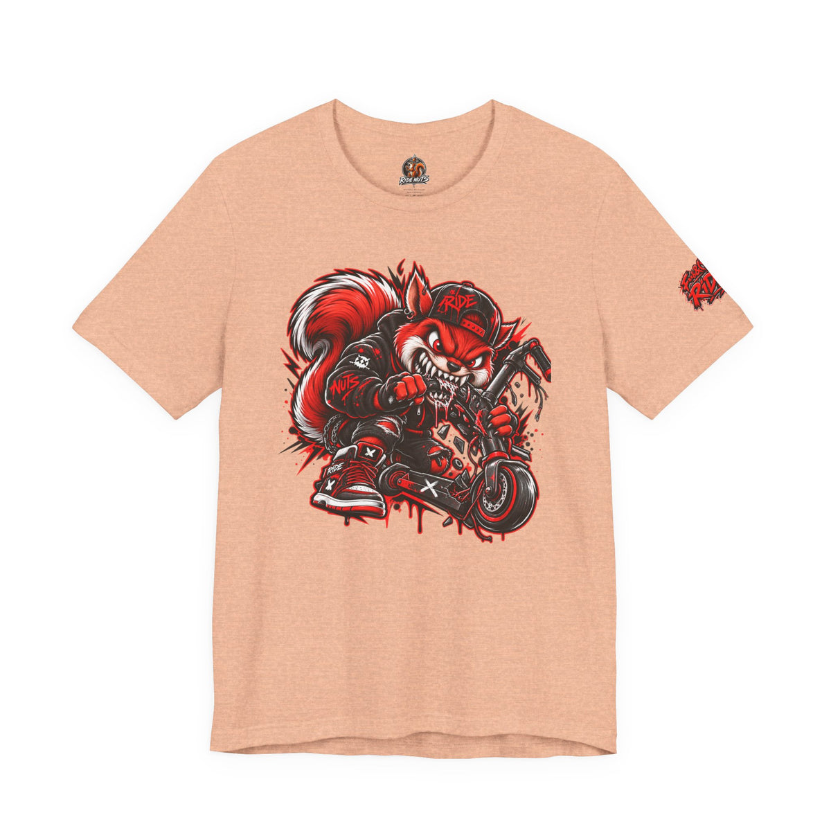 T-shirt Ride Nuts – Squirrel Rampage