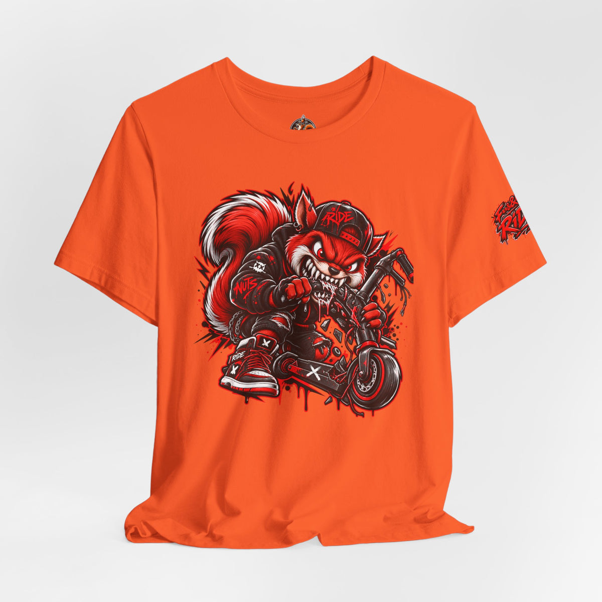 T-shirt Ride Nuts – Squirrel Rampage