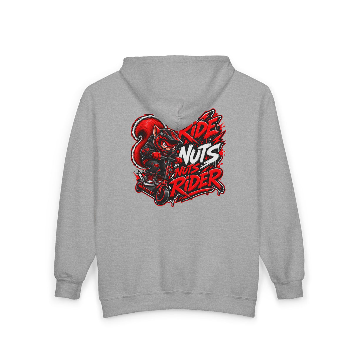 Hoodie Fucking Ride – Red & Black Street Edition