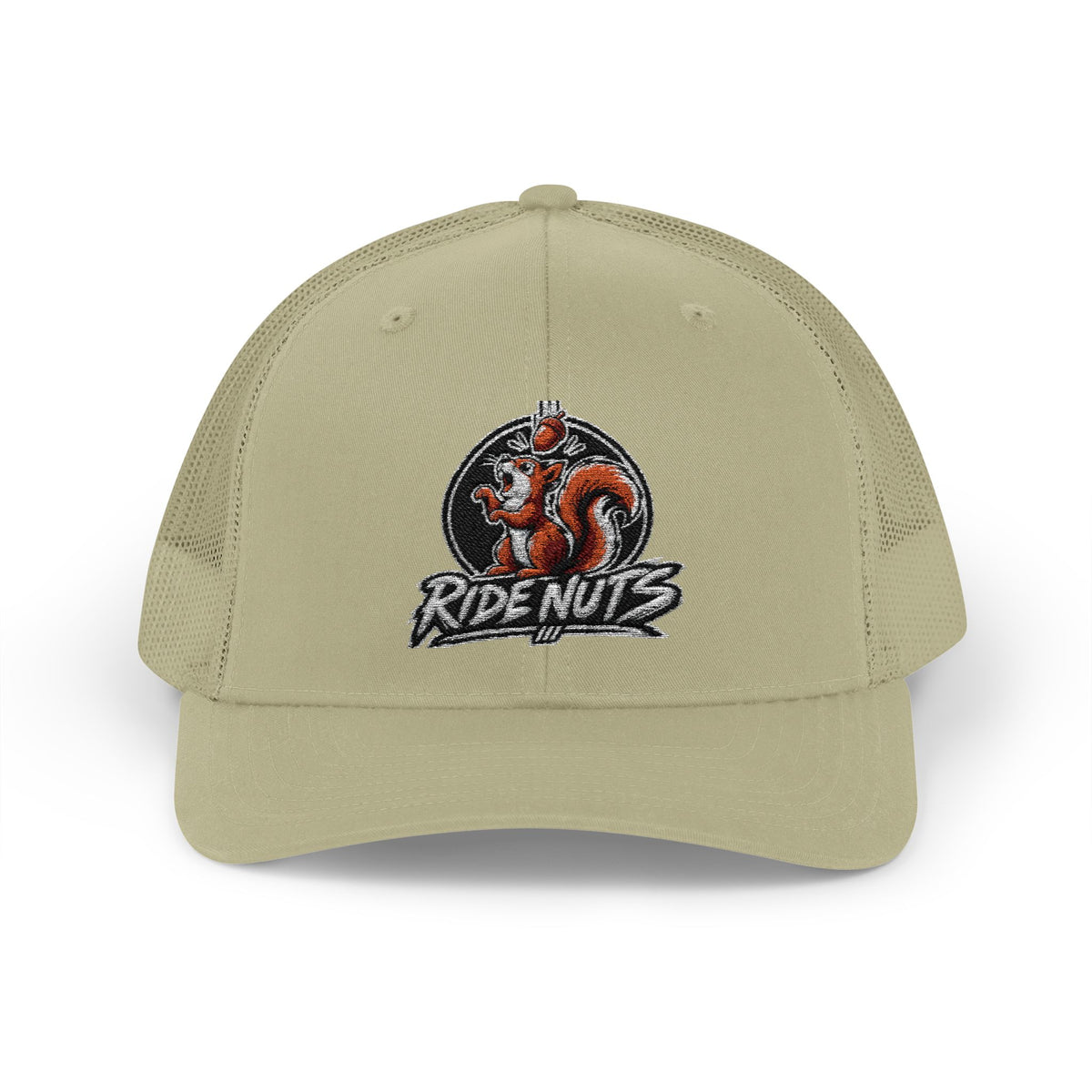 Snapback Trucker Cap — Retro Squirrel Logo Casual Baseball Hat