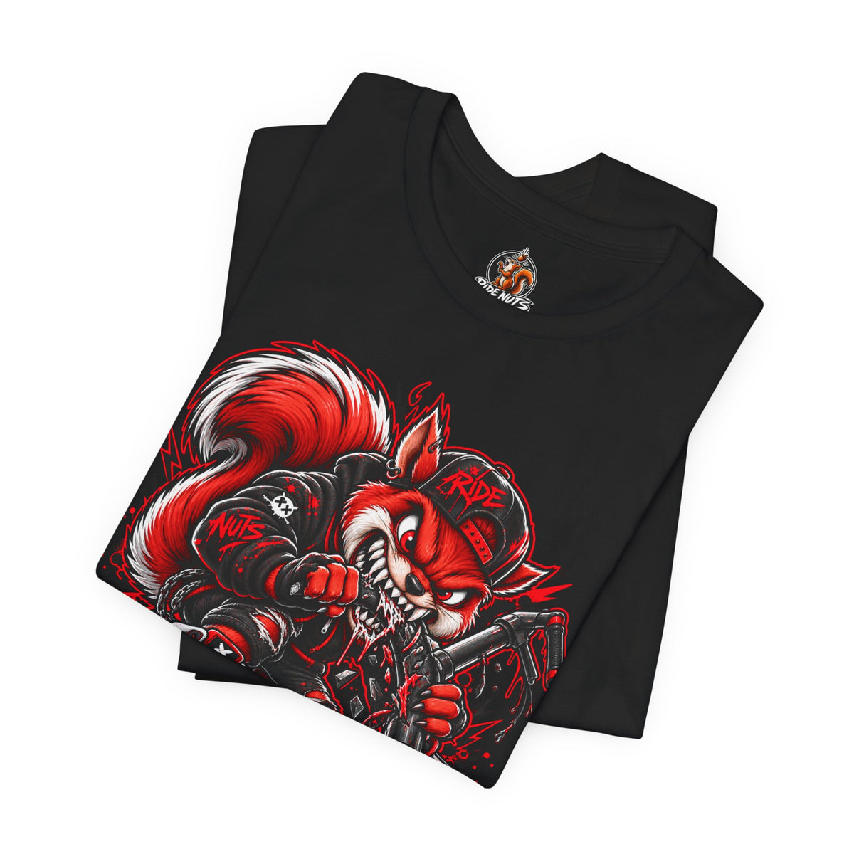 T-shirt Ride Nuts – Squirrel Rampage