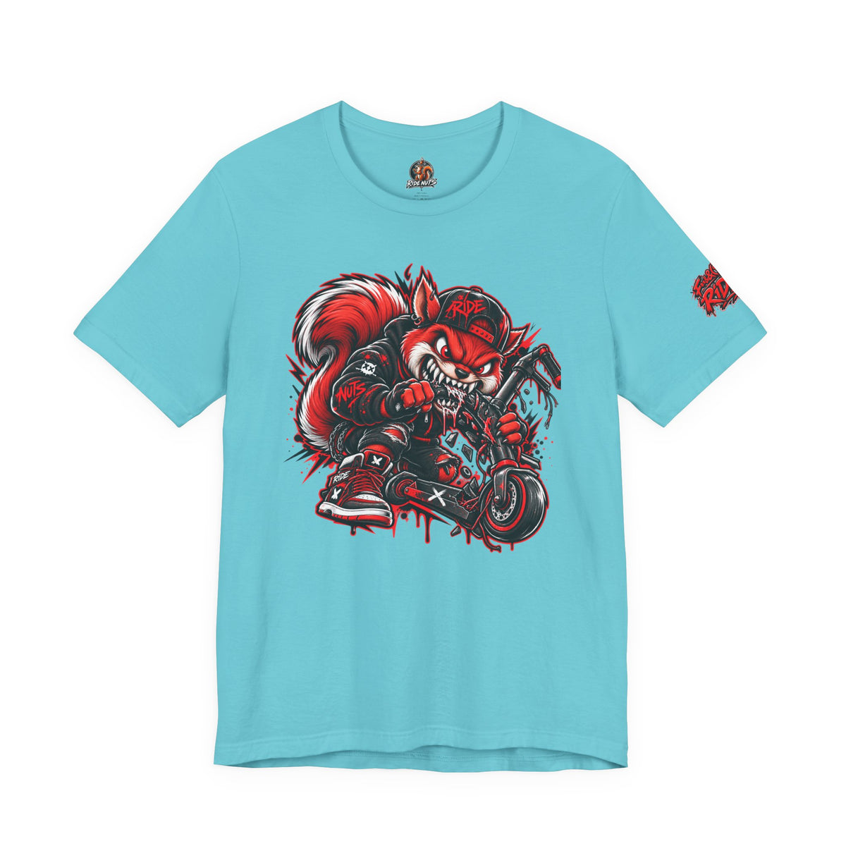 T-shirt Ride Nuts – Squirrel Rampage