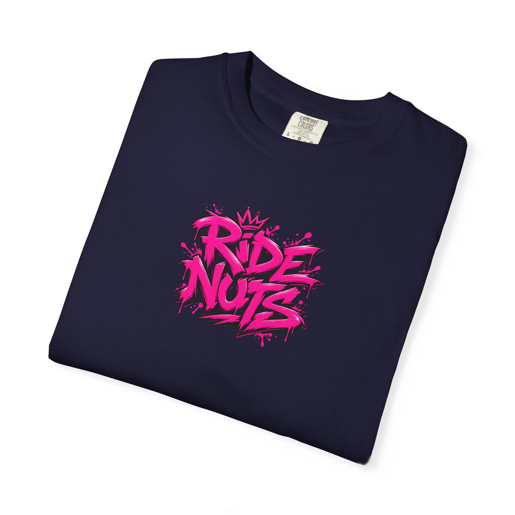 Ride Nuts Scooter T-Shirt — Graphic French Text "Rentre Moi!" Streetwear