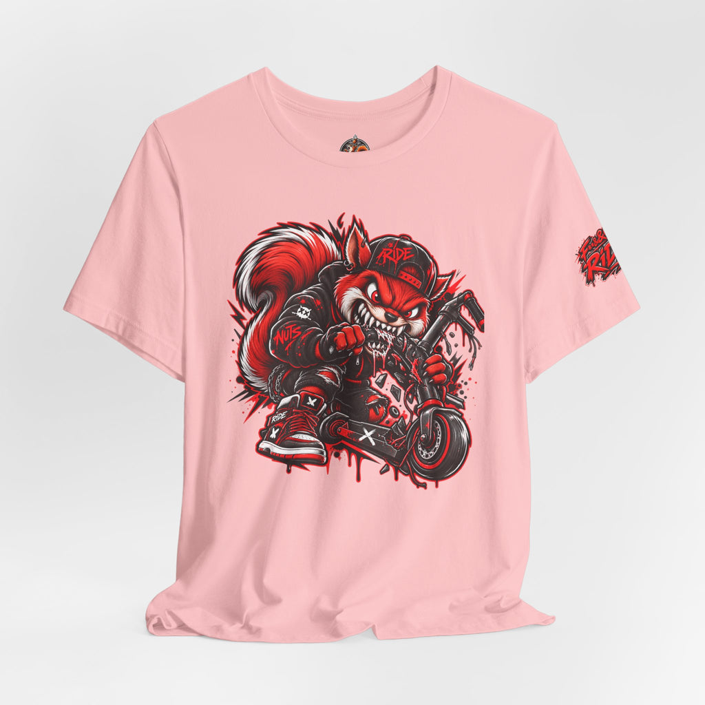 T-shirt Ride Nuts – Squirrel Rampage