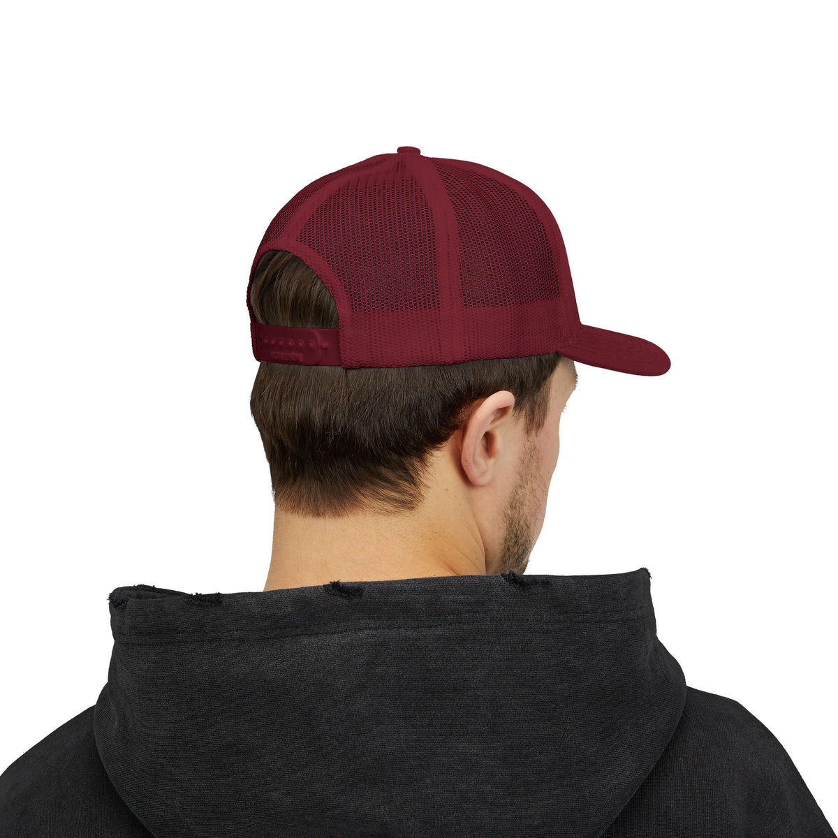Snapback Trucker Cap — Retro Squirrel Logo Casual Baseball Hat