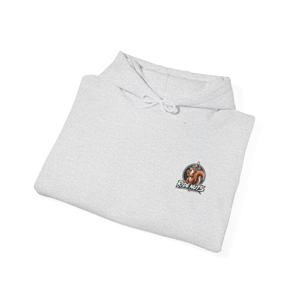 Nuts Rider Graphic Hoodie — Colorful Bomb Mascot Streetwear !