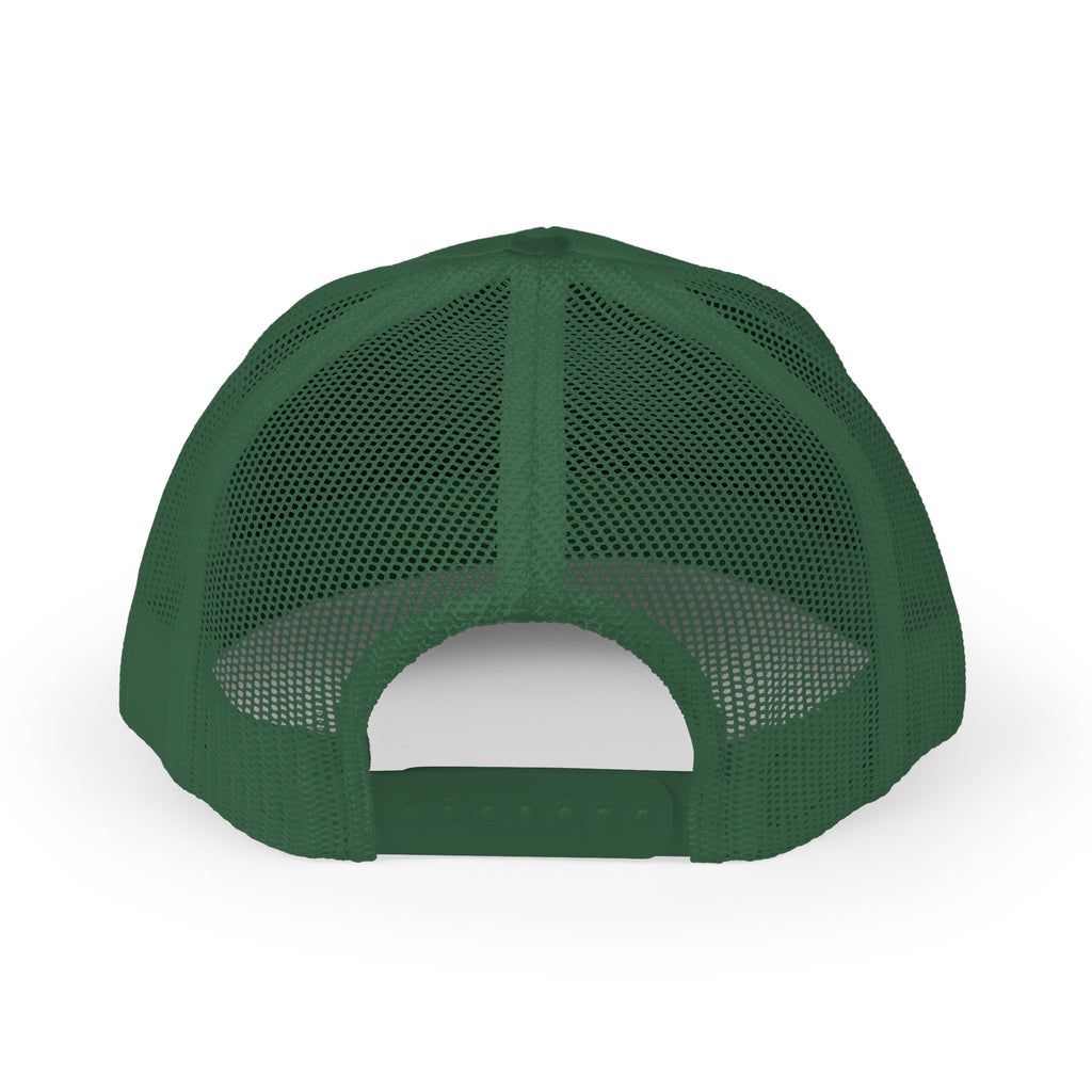 Snapback Trucker Cap — Retro Squirrel Logo Casual Baseball Hat