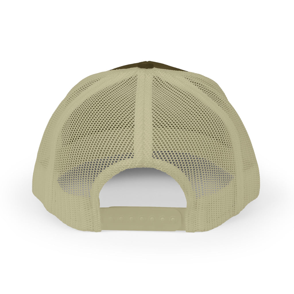 Snapback Trucker Cap — Retro Squirrel Logo Casual Baseball Hat