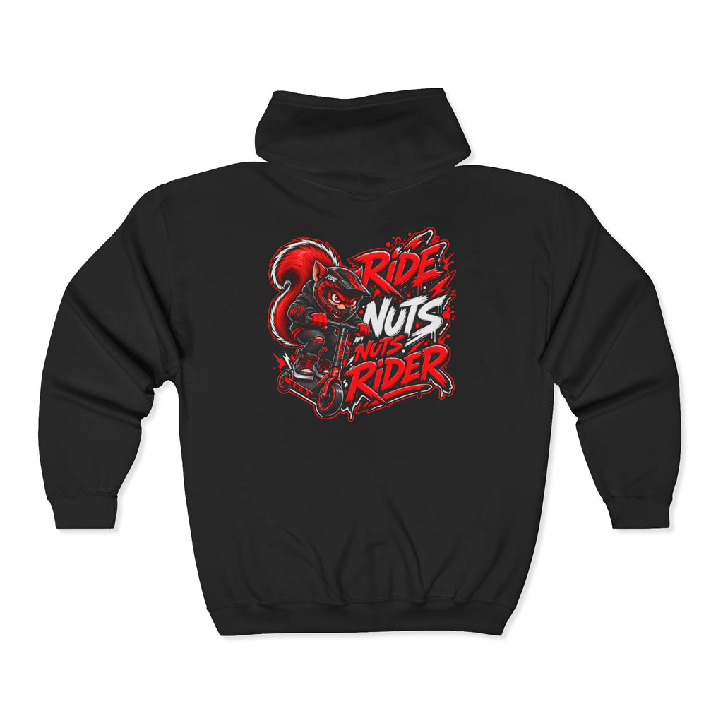 Hoodie Fucking Ride – Red & Black Street Edition