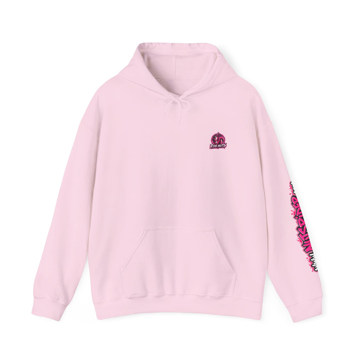 Middle Finger Skate Hoodie - "I Do It My Way" Graphic Skateboard Pullover