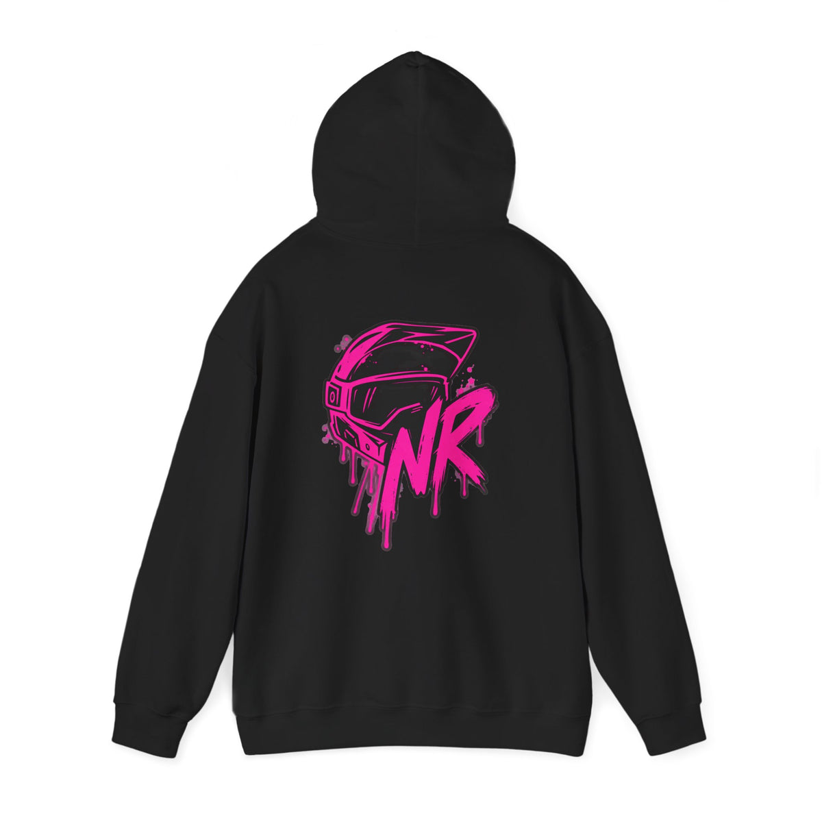 NR Hoodie — Neon Pink Streetwear Hoodie