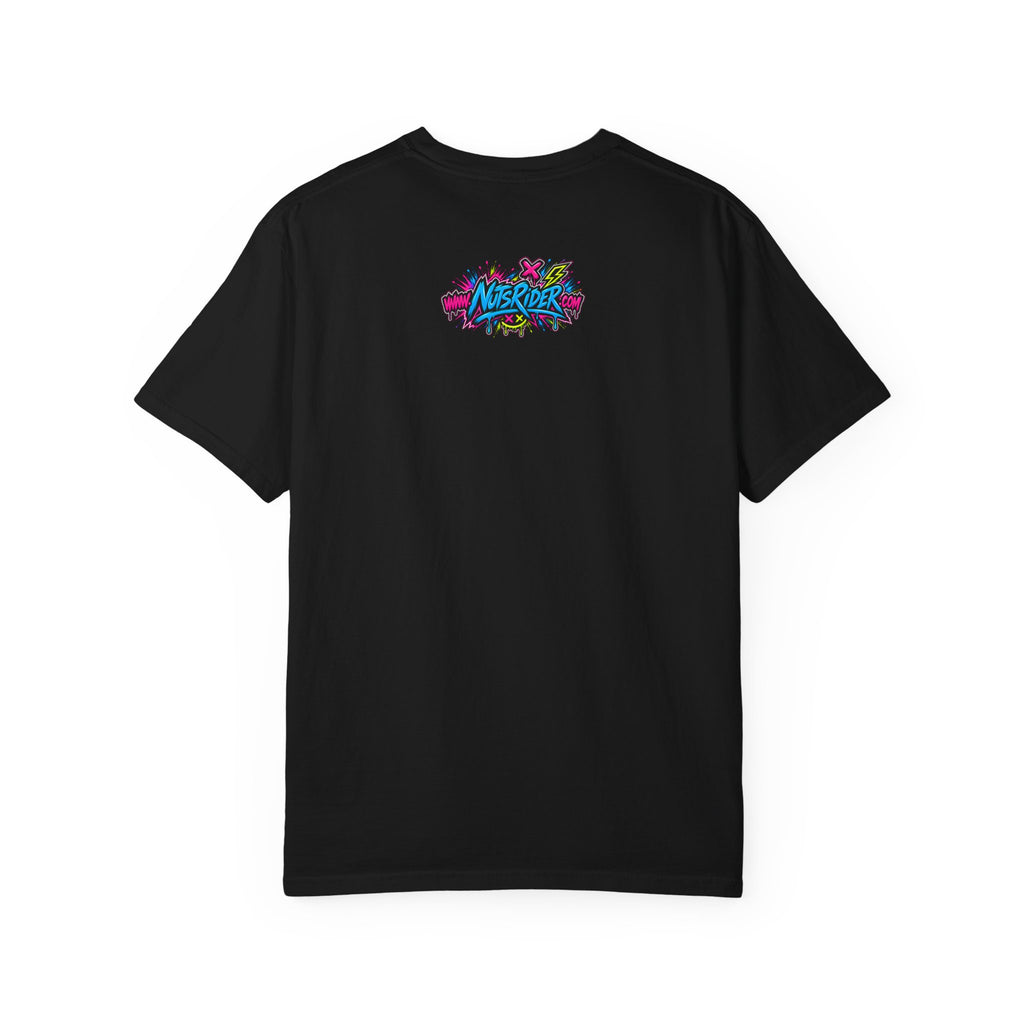 T-Shirt — 'Ride Nuts' Squirrel Scooter Graphic Tee