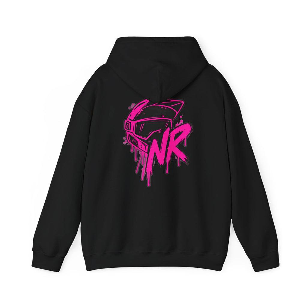 NR Hoodie — Neon Pink Streetwear Hoodie