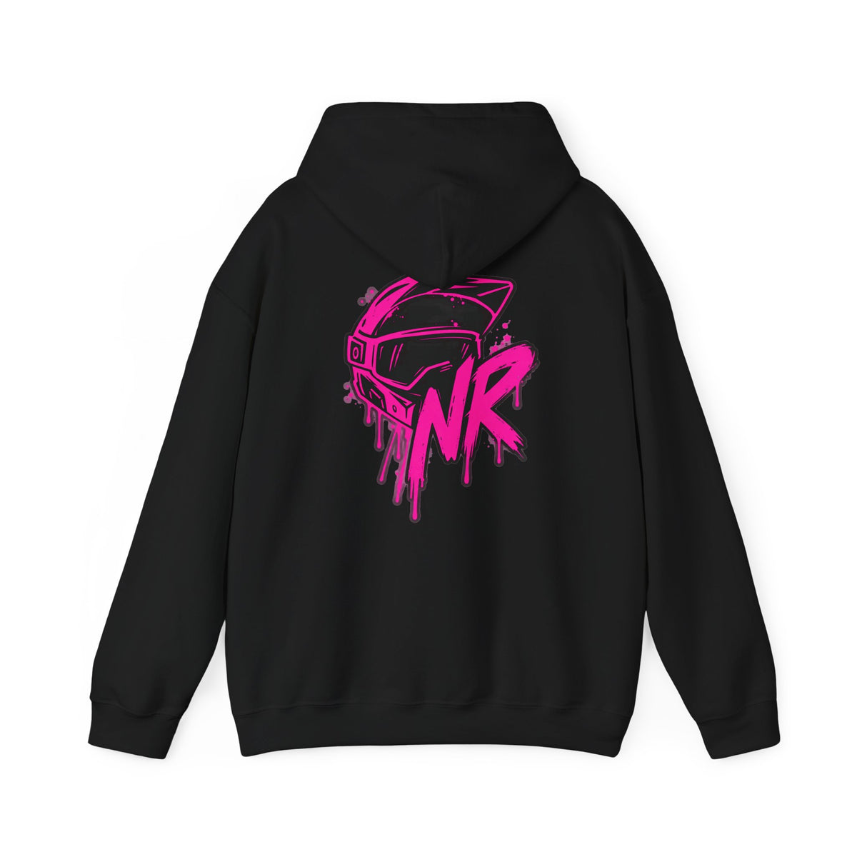NR Hoodie — Neon Pink Streetwear Hoodie