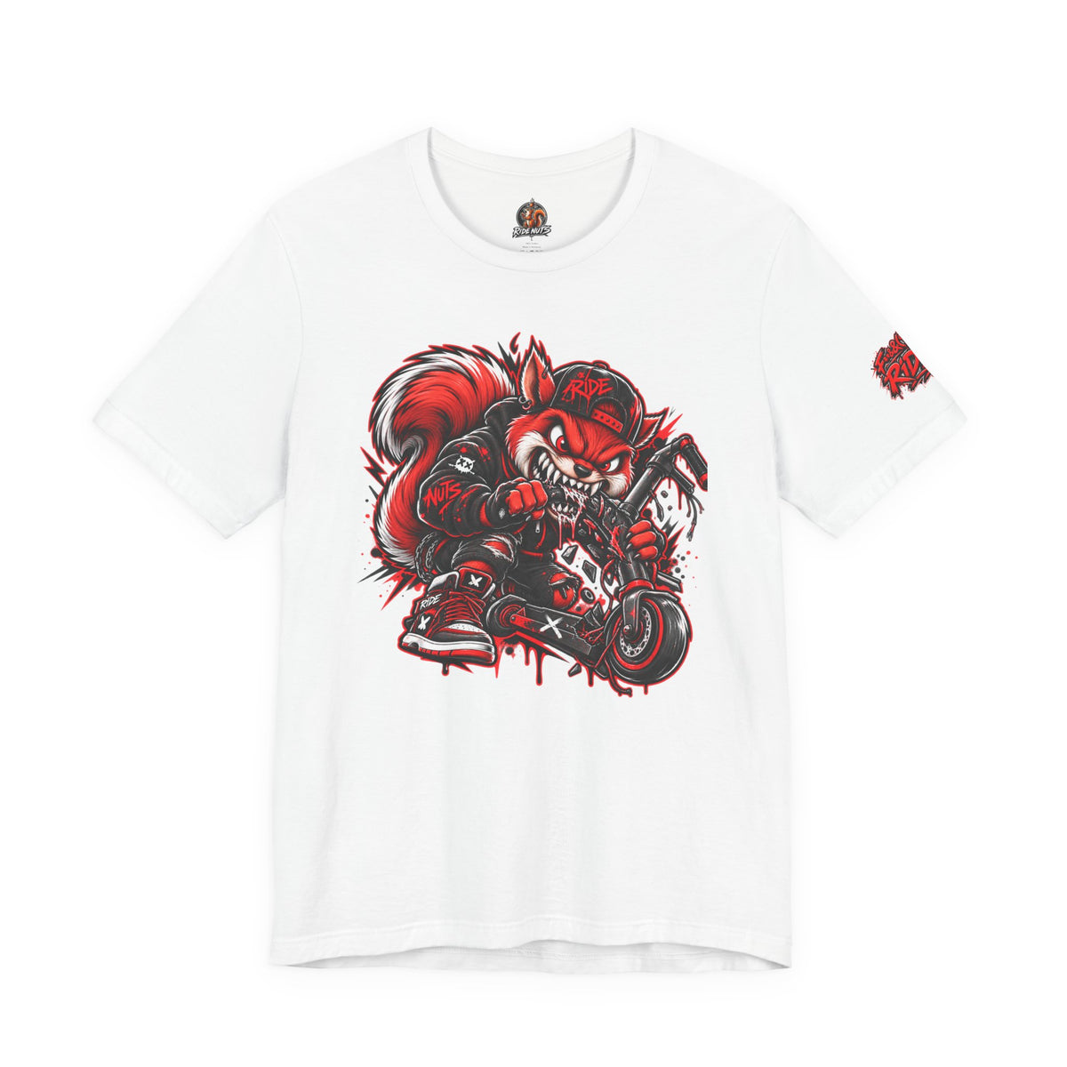 T-shirt Ride Nuts – Squirrel Rampage