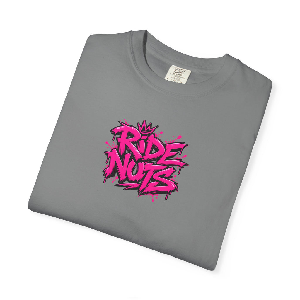 Ride Nuts Scooter T-Shirt — Graphic French Text "Rentre Moi!" Streetwear